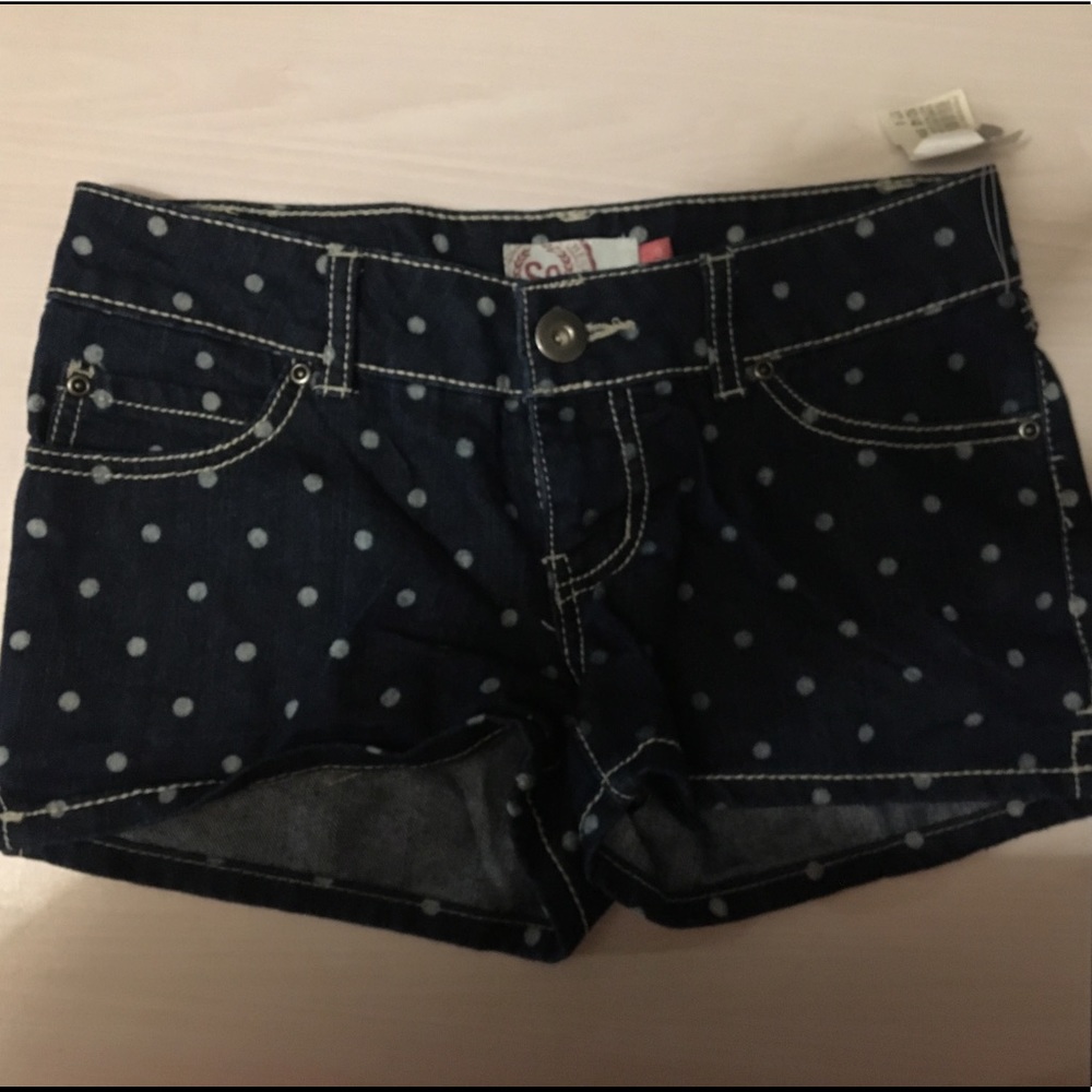 So shorts polka dots